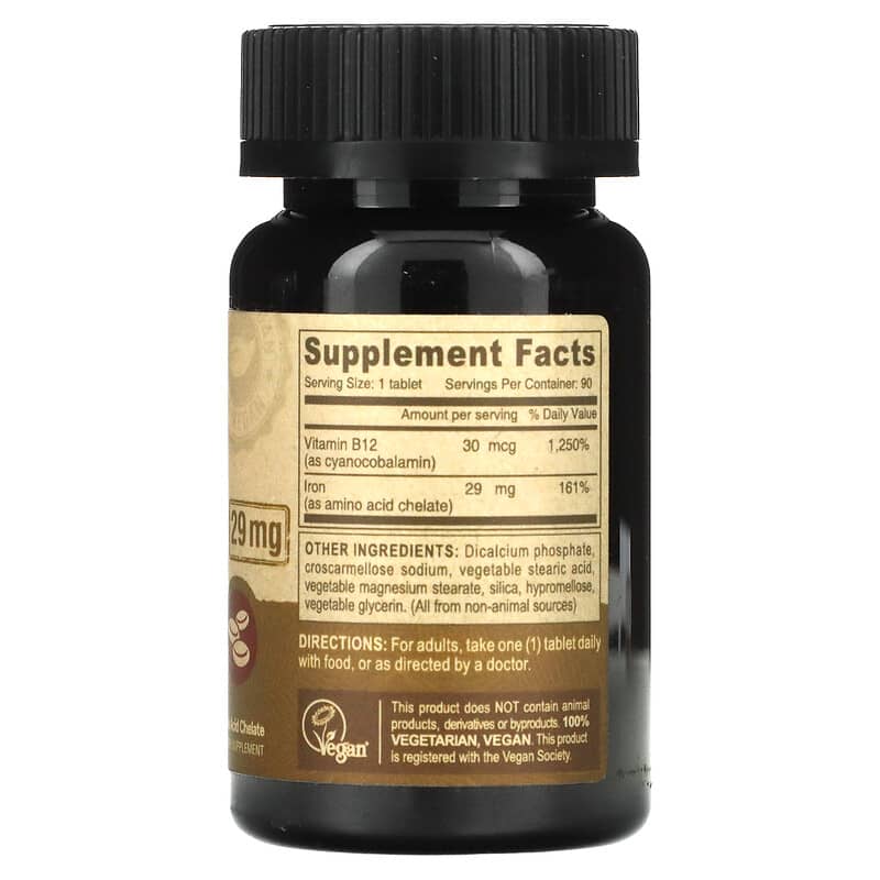 Deva, Vegan Chelated Iron, 90 Tablets