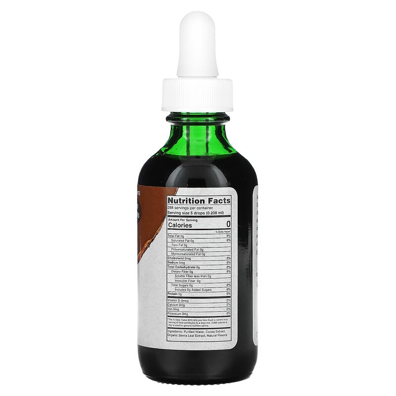 SweetLeaf Stevia, Sweet Drops, Chocolate, 2 fl oz (60 ml)