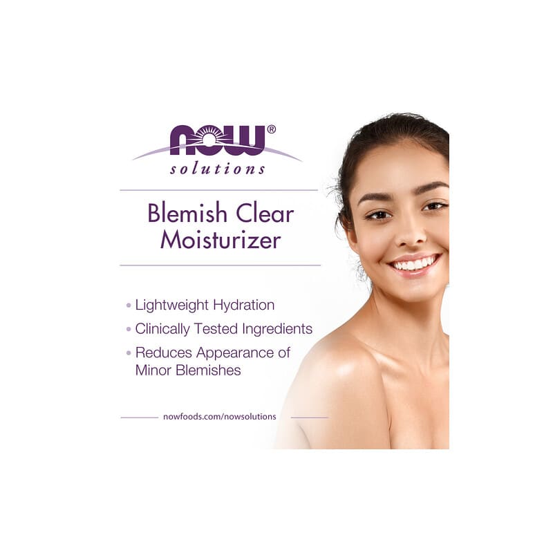 NOW Foods, Solutions, Blemish Clear Anti-Imperfections, 2 fl oz (59 ml)