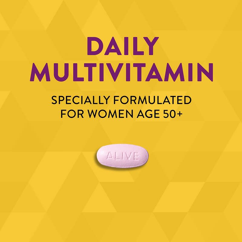 Nature's Way, Alive!® Women's 50+ Complete Multivitamin, 50 Tablets