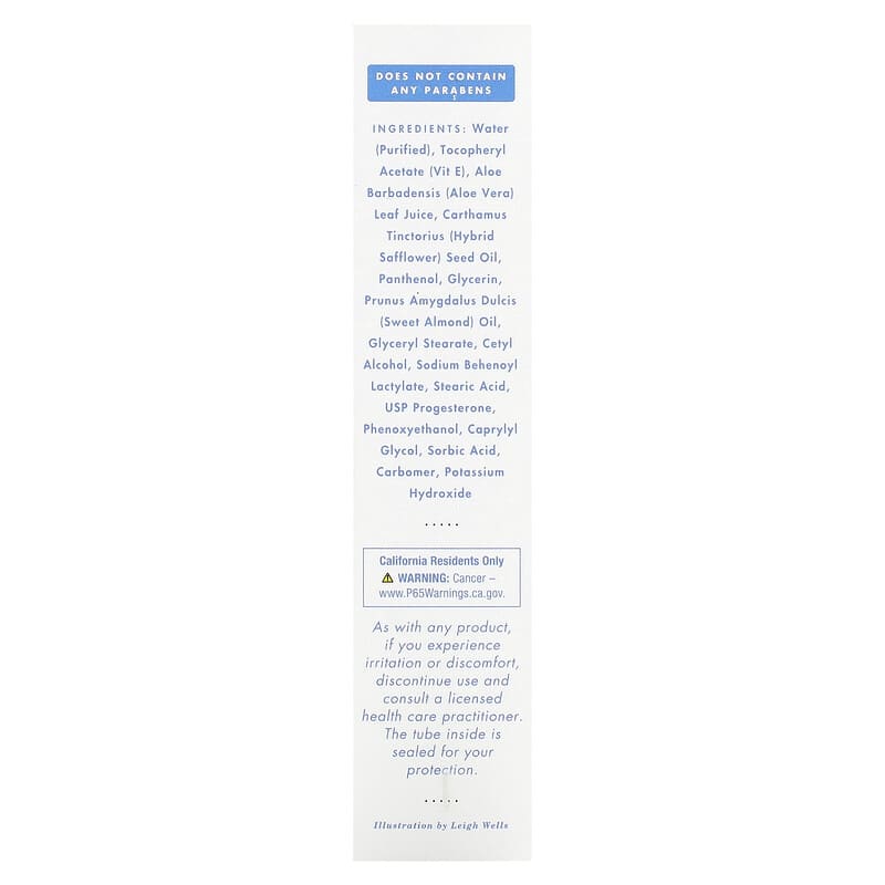Emerita, Pro-Gest, Balancing Cream, Fragrance Free, 4 oz (112 g)