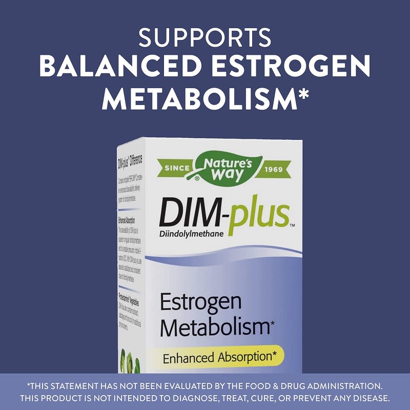 Nature's Way, DIM-Plus, 60 Vegan Capsules