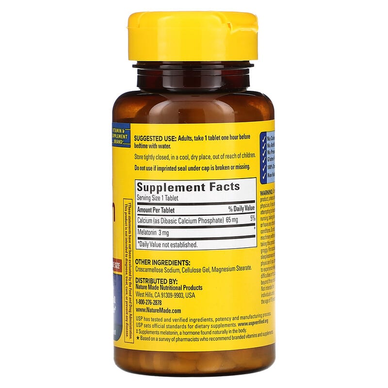 Nature Made, Melatonin, 240 Tablets