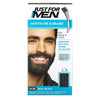 Just for Men, Mustache & Beard, Easy Brush-In Color, M-55 Real Black, 1 Multiple Application Kit