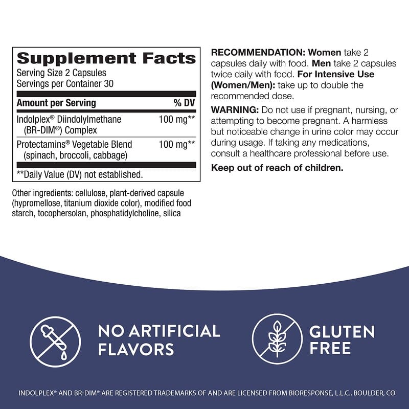 Nature's Way, DIM-Plus, 60 Vegan Capsules