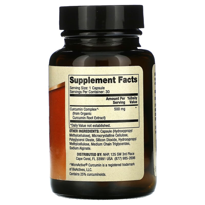 Dr. Mercola, Curcumin Advanced, 30 Capsules (500 mg per Capsule)