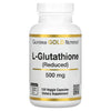 California Gold Nutrition, L-Glutathione (Reduced), 500 mg, 120 Veggie Capsules