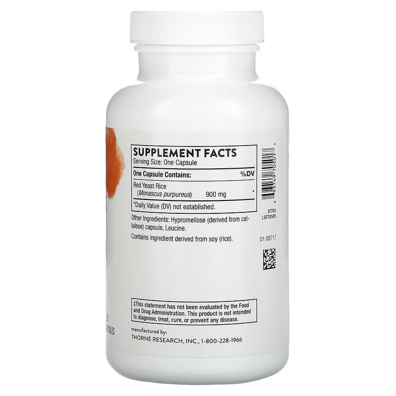 Thorne, Choleast-900, 120 Capsules (900 mg per Capsule)