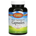 Carlson, Empty Vegetarian #1 Capsules, 200 Capsules