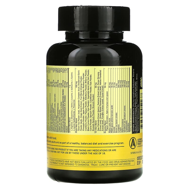 Optimum Nutrition, Opti-Men®, Multivitamin For Active Men, 90 Tablets
