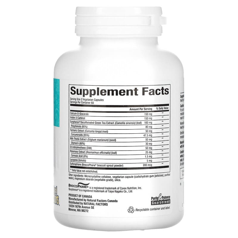 Natural Factors, WomenSense®, EstroSense®, 120 Vegetarian Capsules