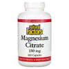 Natural Factors, Magnesium Citrate, 360 Capsules (150 mg Per capsule)
