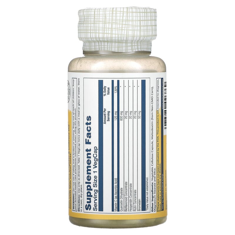 Solaray, Mega Quercetin, 60 VegCaps