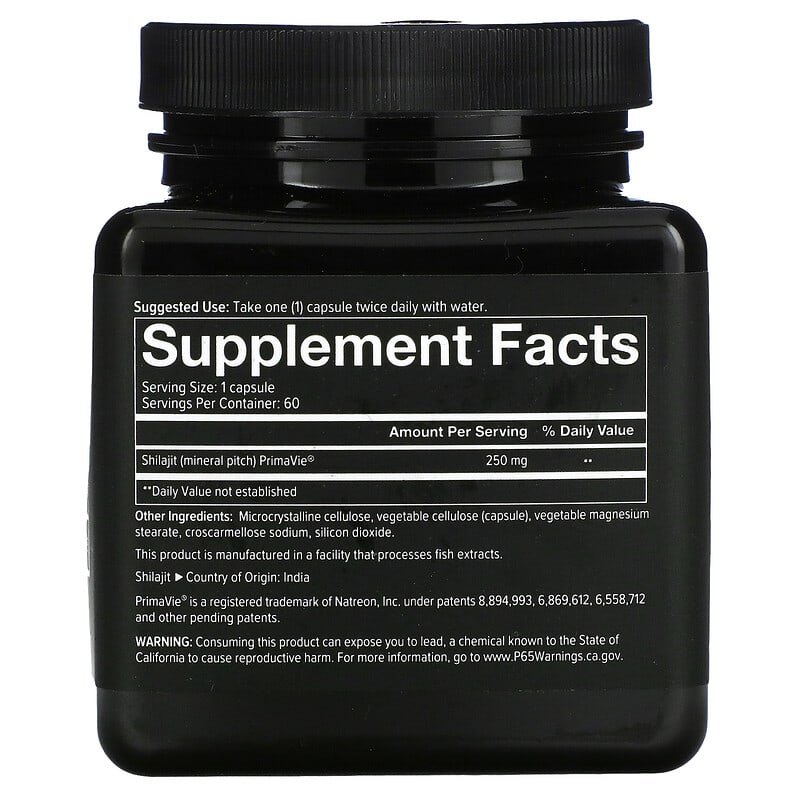 Youtheory, Men®, Shilajit, 60 Veg Caps (250 mg per Capsule)