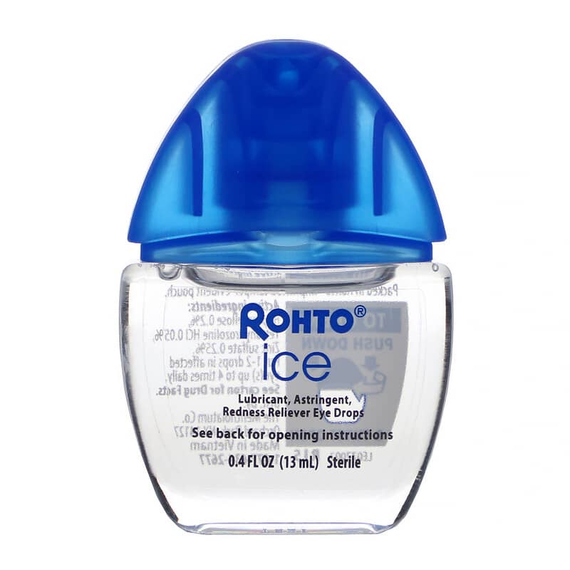 Rohto, Cooling Eye Drops, All-In-One, 0.4 fl oz (13 ml)