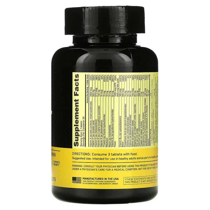 Optimum Nutrition, Opti-Men®, Multivitamin For Active Men, 90 Tablets