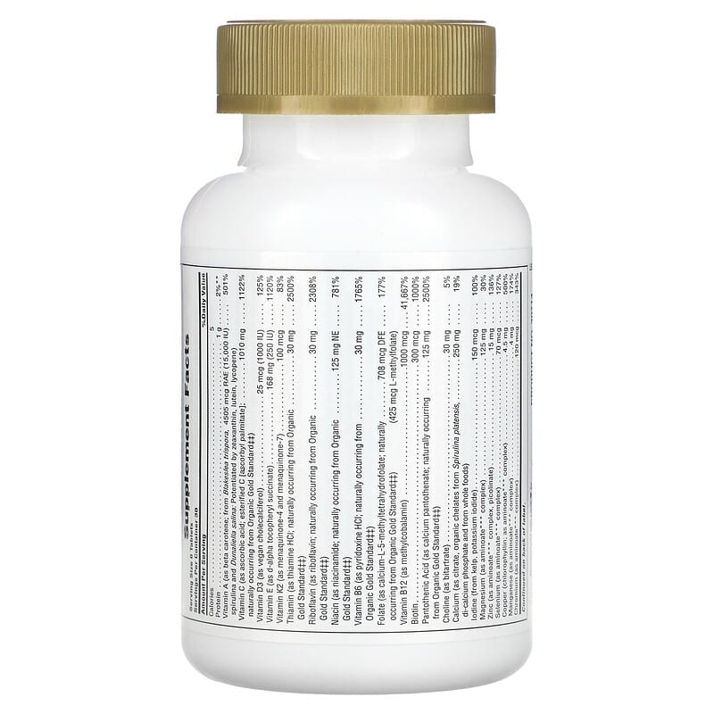 NaturesPlus, Source of Life®, Gold, The Ultimate Multivitamin Supplement, 180 Mini-Tabs