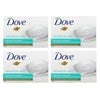 Dove, Beauty Bar Soap, Sensitive Skin, Fragrance Free, 4 Bars, 3.75 oz (106 g) Each