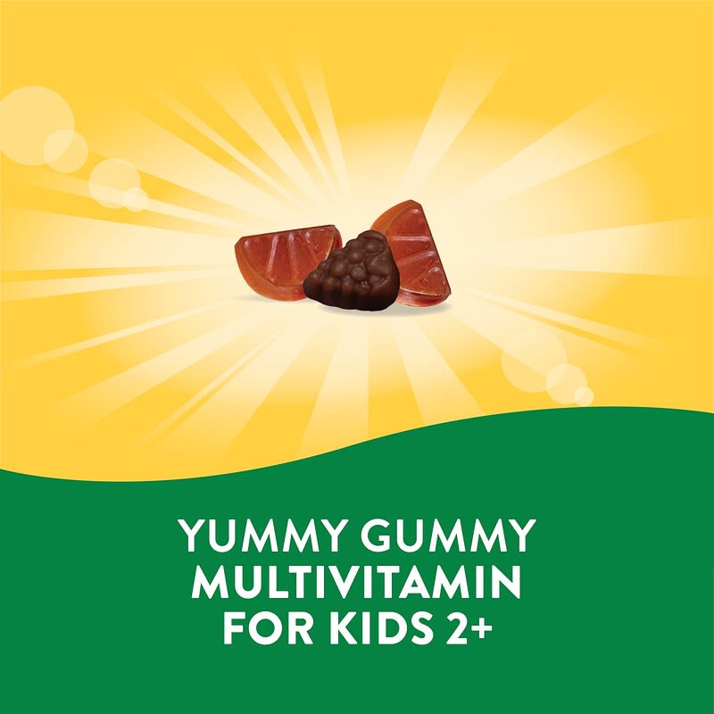 Nature's Way, Alive! Kids, Premium Gummy Multivitamin, Cherry, Grape &amp; Orange, 90 Gummies