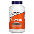 NOW Foods, L-Lysine, 500 mg, 250 Veg Capsules