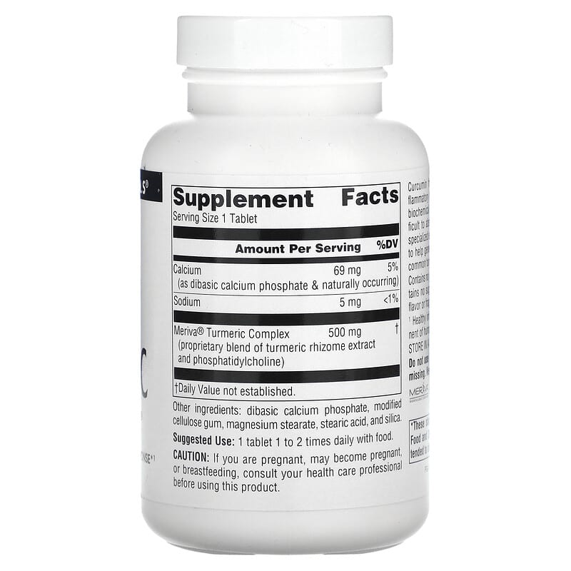 Source Naturals, Turmeric with Meriva®, 120 Tablets