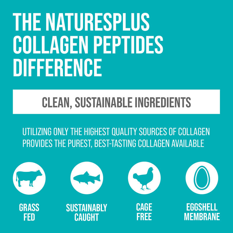 NaturesPlus, Collagen Peptides, 120 Capsules