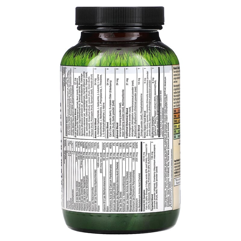 Irwin Naturals, Women's Living Green Liquid-Gel Multi, 120 Liquid Soft-Gels