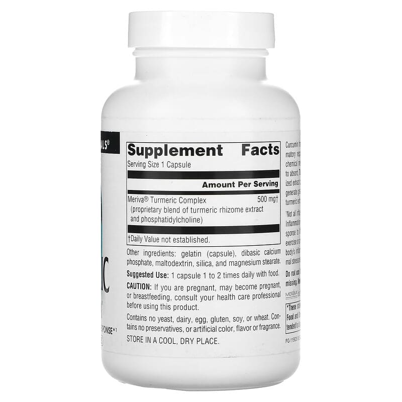 Source Naturals, Turmeric With Meriva®, 500 mg, 120 Capsules