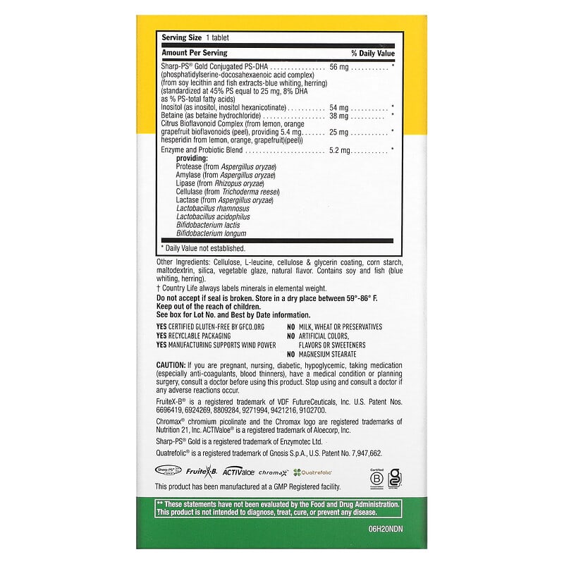 Country Life, Core Daily® 1 Multivitamin for Women 50+, 60 Tablets