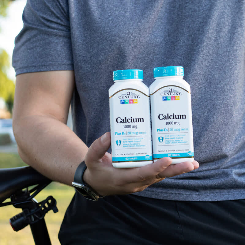 21st Century, Calcium Plus D3, 90 Tablets