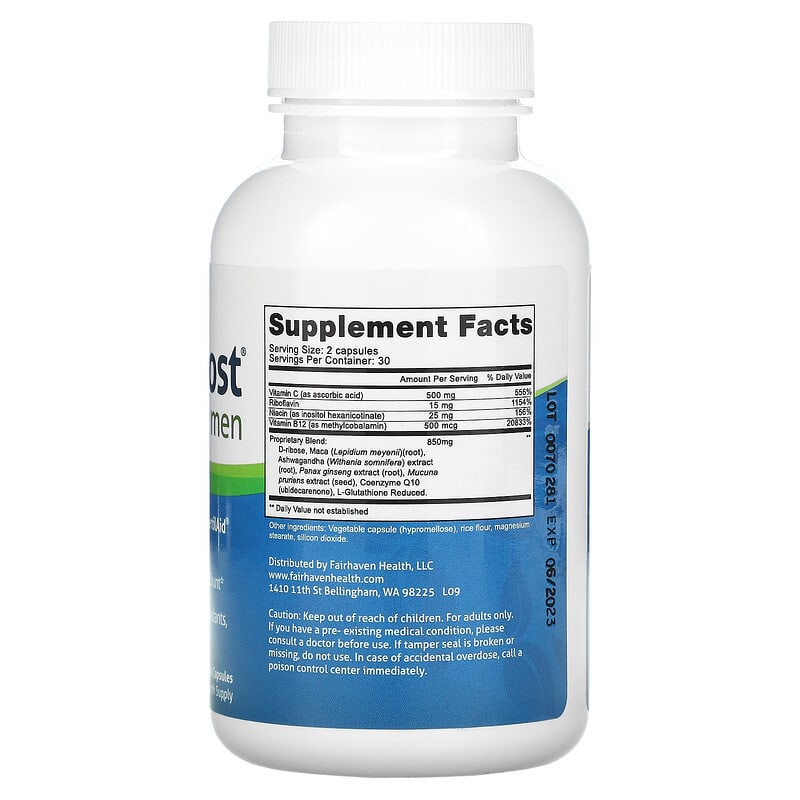 Fairhaven Health, CountBoost® for Men, 60 Capsules