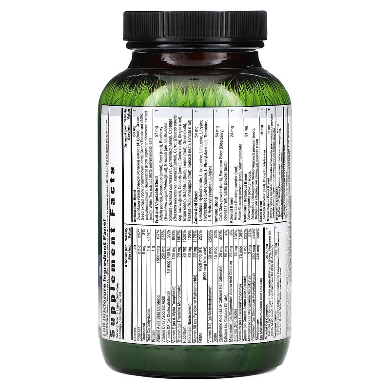 Irwin Naturals, Women's Living Green Liquid-Gel Multi, 120 Liquid Soft-Gels