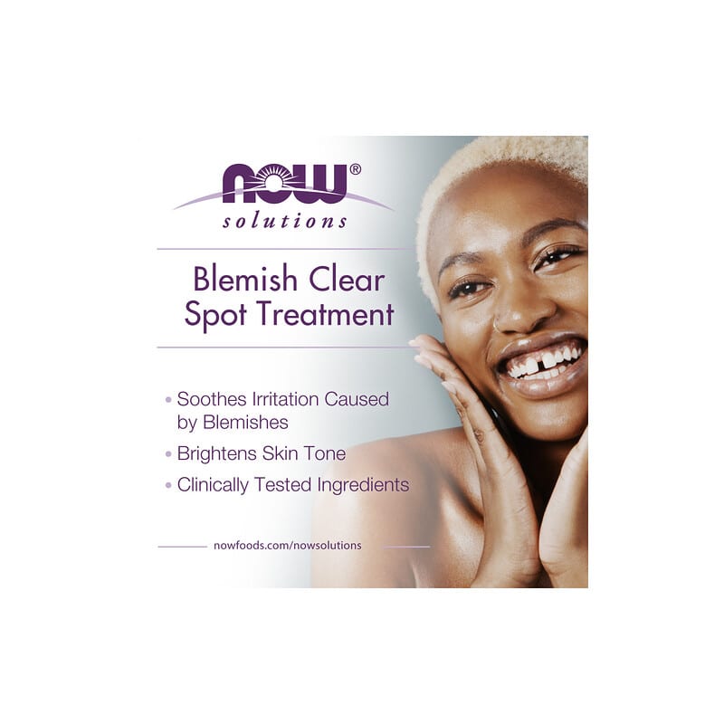NOW Foods, Solutions, Blemish Clear, Spot Treatment, 0.5 fl oz (15 ml)