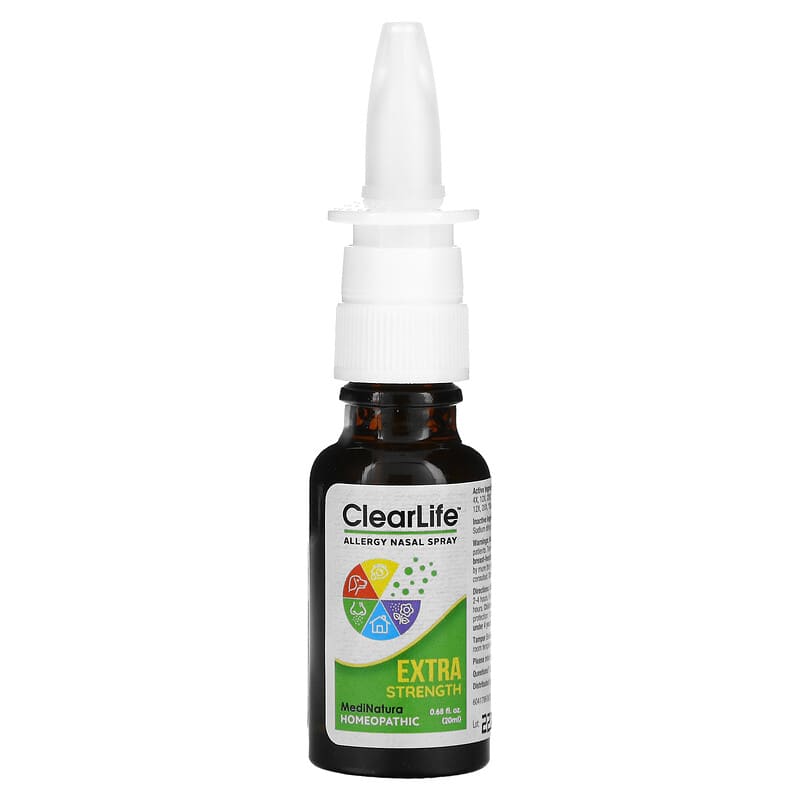 MediNatura, ClearLife, Allergy Nasal Spray, 0.68 fl oz (20 ml)