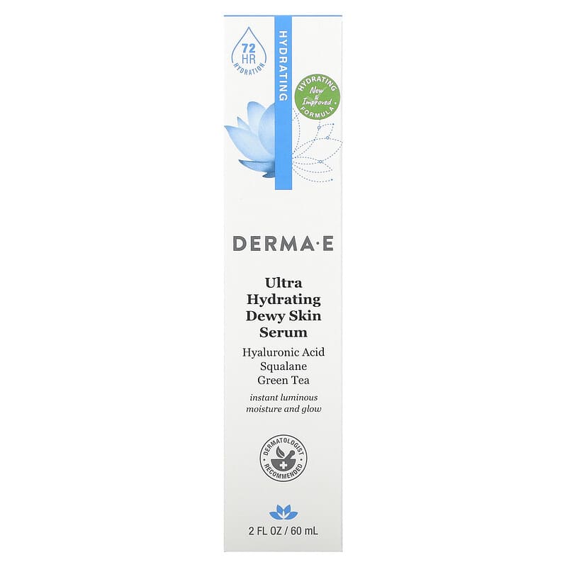 DERMA E, Ultra Hydrating Dewy Skin Serum, 2 fl oz (60 ml)