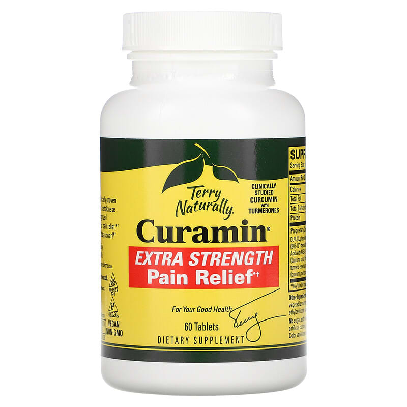 Terry Naturally, Curamin, Pain Relief, 60 Tablets