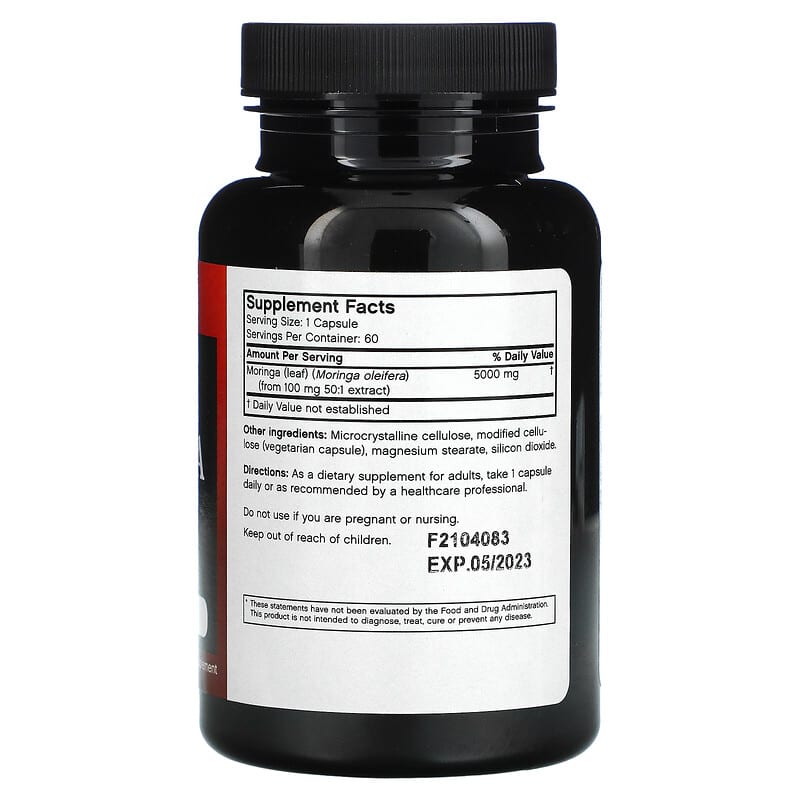 Futurebiotics, Moringa, 100 mg, 60 Vegetarian Capsules