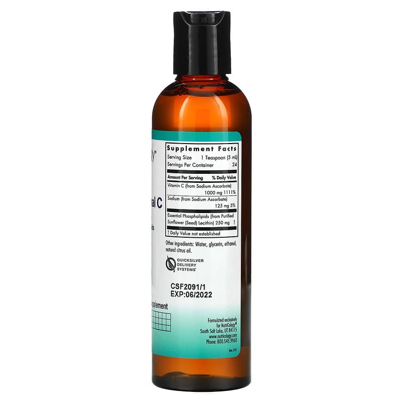 Nutricology, Micro Liposomal C, 4 fl oz (120 ml)