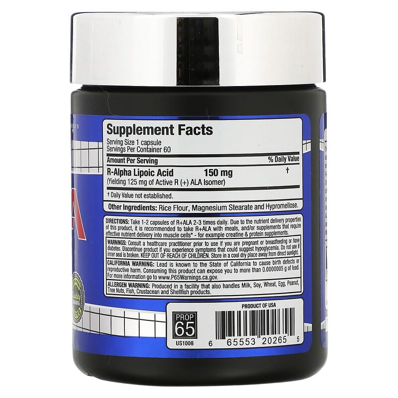 ALLMAX, R+ALA, 150 mg , 60 Capsules