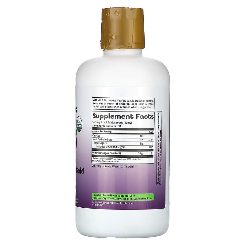 Dynamic Health, Mangosteen Gold, 32 fl oz (946 ml)