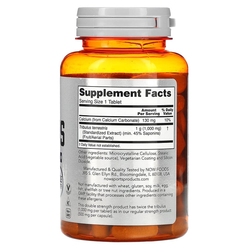 NOW Foods, Sports, Tribulus, 1,000 mg, 90 Tablets