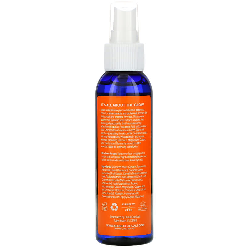 SeoulCeuticals, Marine Mineral Plump &amp; Glow Essence, 4 fl oz (120 ml)