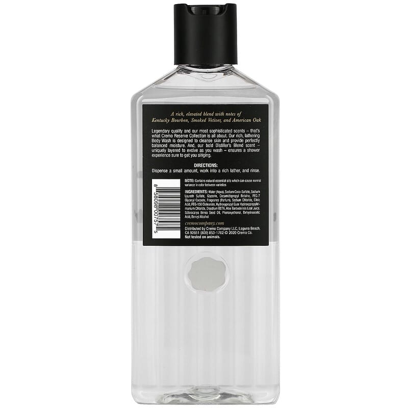 Cremo, Body Wash, Distiller's Blend , 16 fl oz (473 ml)