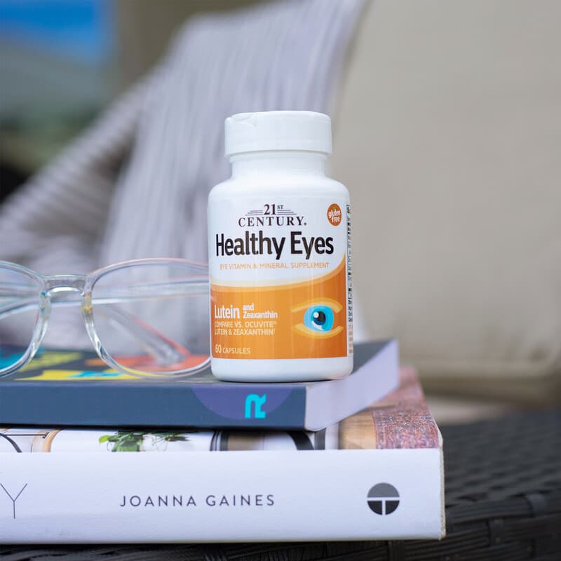 21st Century, Healthy Eyes, Lutein &amp; Zeaxanthin, 60 Capsules