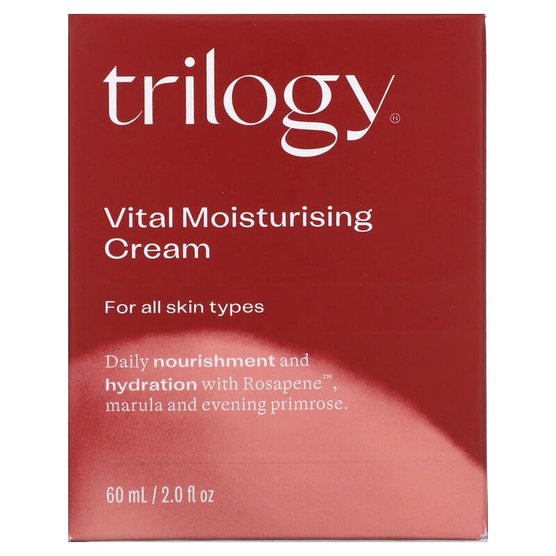 Trilogy, Vital Moisturising Cream, 2 fl oz (60 ml)