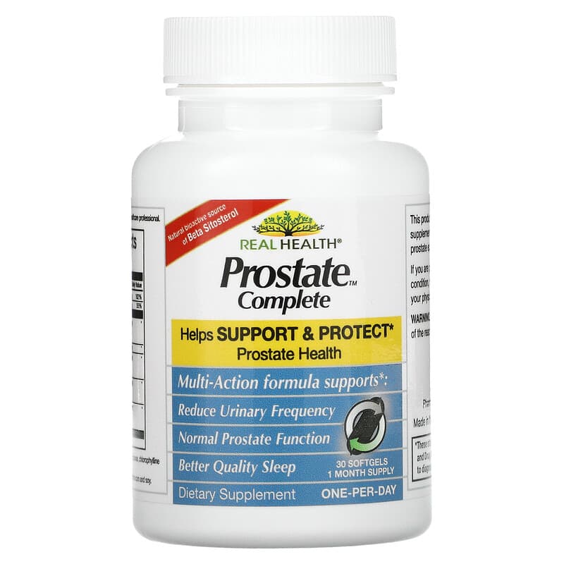 Real Health, Prostate Complete, 30 Softgels
