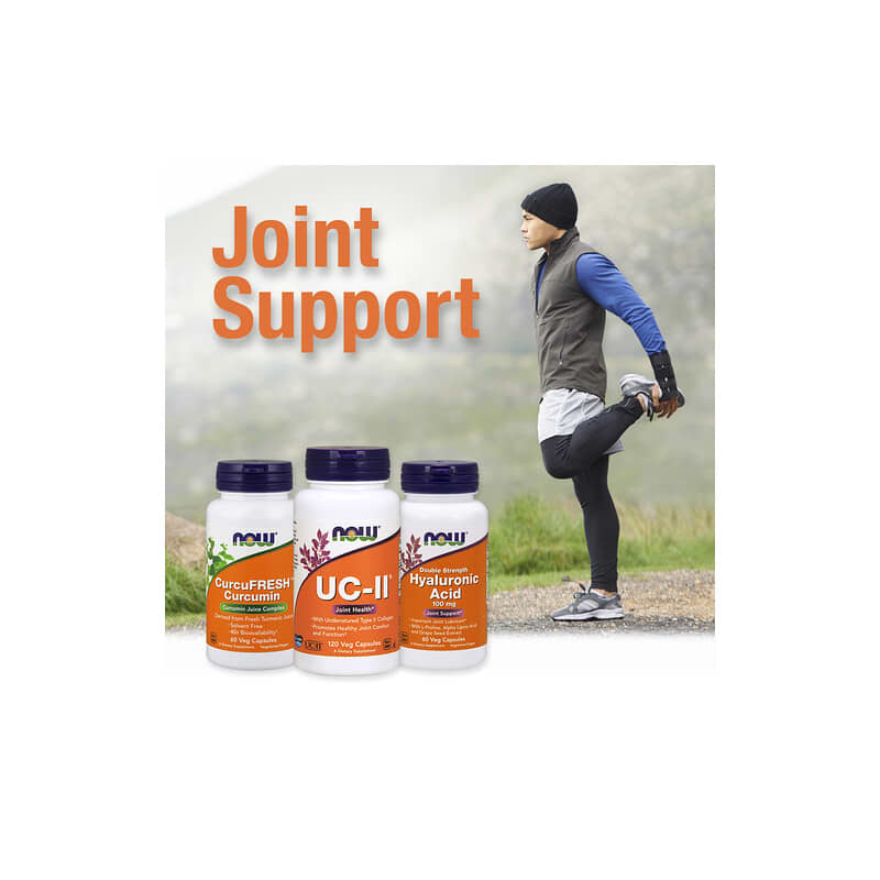 NOW Foods, UC-II® Joint Health with Undenatured Type II Collagen, 60 Capsules
