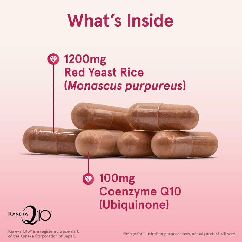 Jarrow Formulas, Vegan Red Yeast Rice + Co-Q10, 120 Veggie Capsules