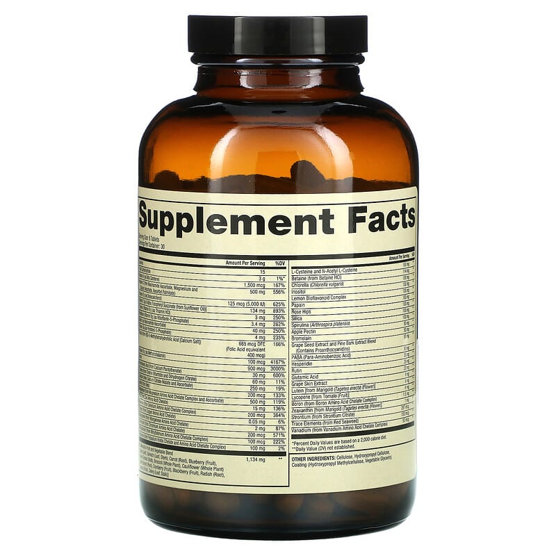 Dr. Mercola, Whole-Food Complex With Added Multivitamin Plus Vital Minerals, 240 Tablets