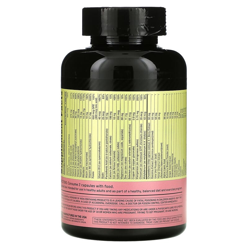 Optimum Nutrition, Opti-Women®, Multivitamin for Active Women, 120 Capsules